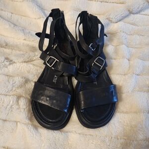 NWOB A.S. 98 Black Size 7 Sandals